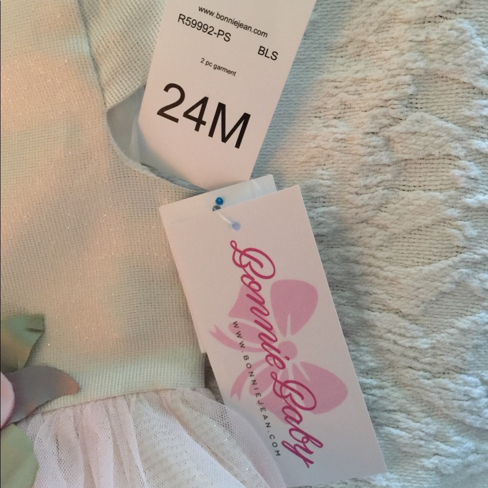 Bonnie Baby Size 24 Months. Party Dress - Picture 10 of 15